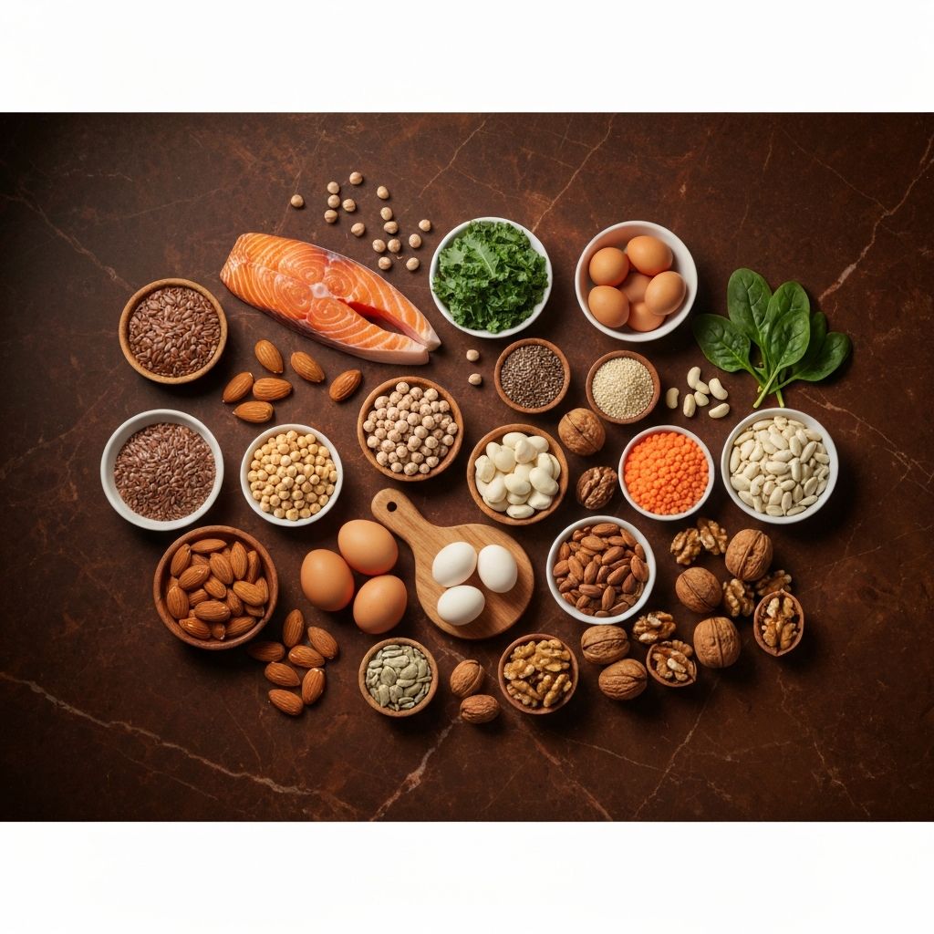 Diverse food sources of nutrients